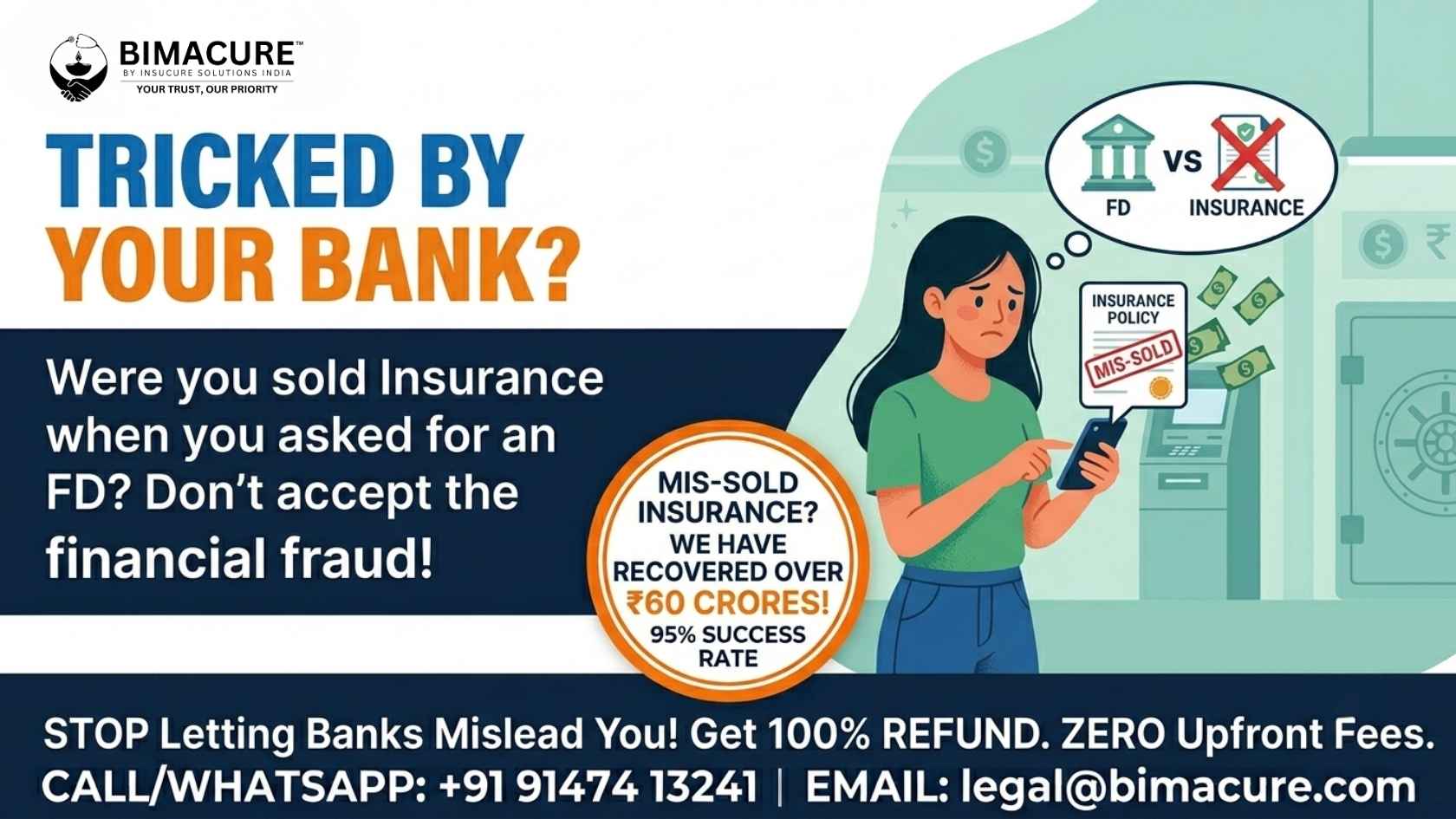 Mis-Sold Insurance: How to Challenge a Forced Policy Passed Off as a Fixed Deposit (FD)
